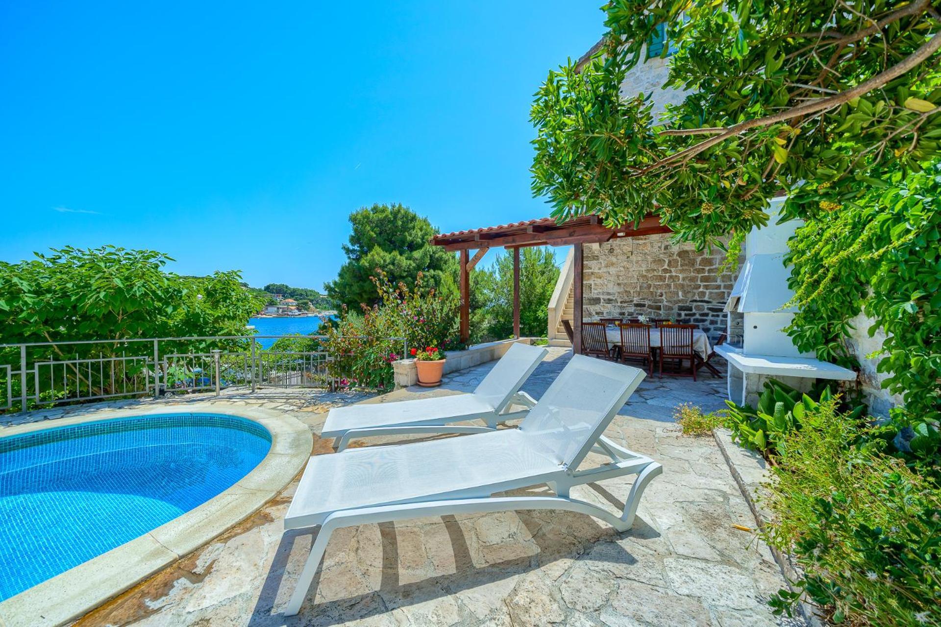 סומרטין Villa Bonaca Perfect Location For A Holiday With Friends Or Family, Heated Pool מראה חיצוני תמונה