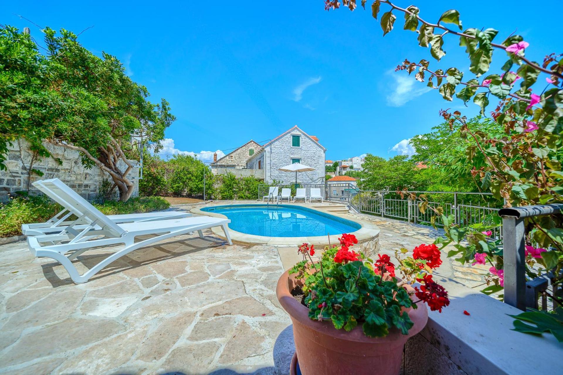 סומרטין Villa Bonaca Perfect Location For A Holiday With Friends Or Family, Heated Pool מראה חיצוני תמונה