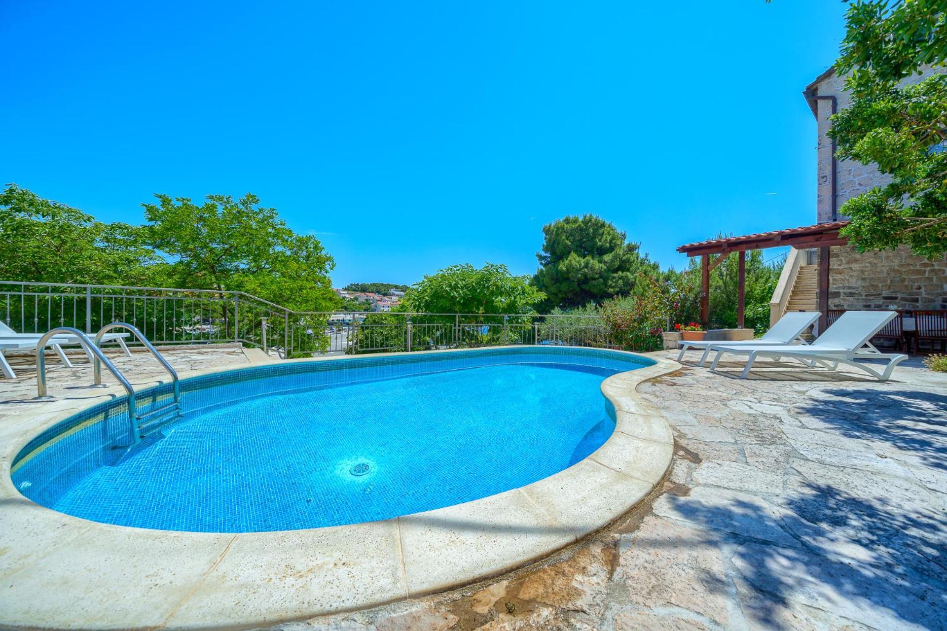 סומרטין Villa Bonaca Perfect Location For A Holiday With Friends Or Family, Heated Pool מראה חיצוני תמונה