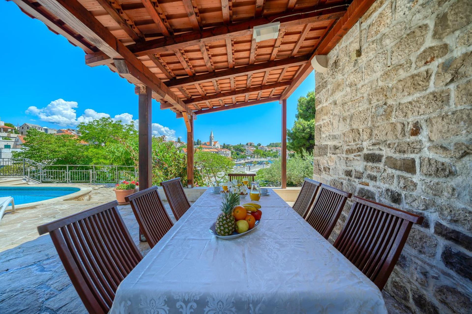 סומרטין Villa Bonaca Perfect Location For A Holiday With Friends Or Family, Heated Pool מראה חיצוני תמונה