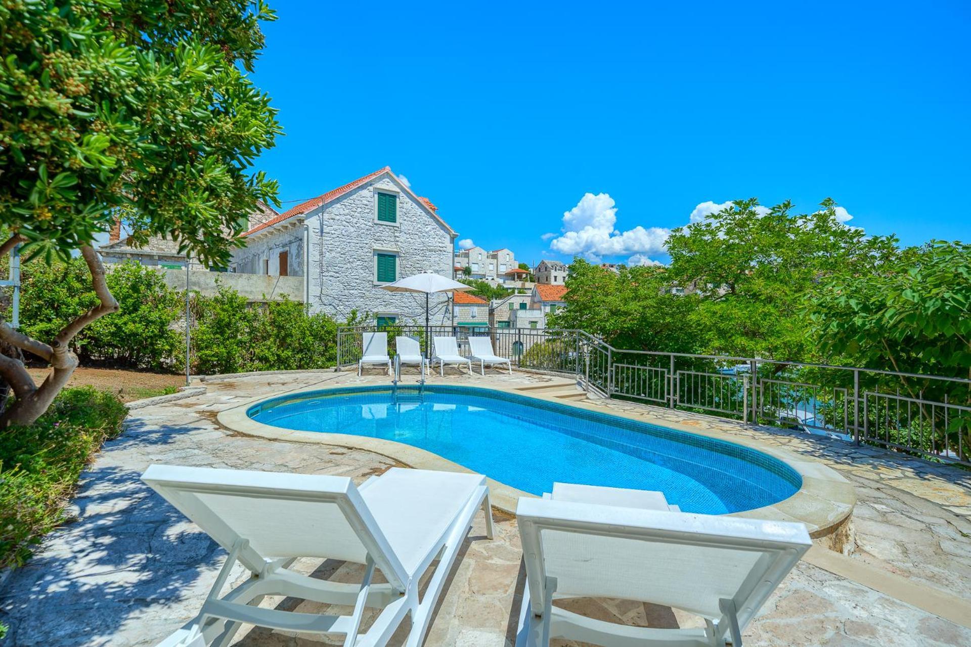 סומרטין Villa Bonaca Perfect Location For A Holiday With Friends Or Family, Heated Pool מראה חיצוני תמונה